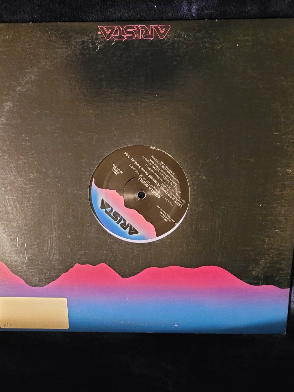 Angela Bofill Can’t Slow Down Extended Remix 12-Inch Vinyl Single Arista 80s Ele
